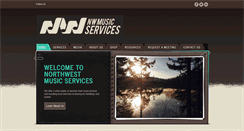 Desktop Screenshot of nwmusicservices.com